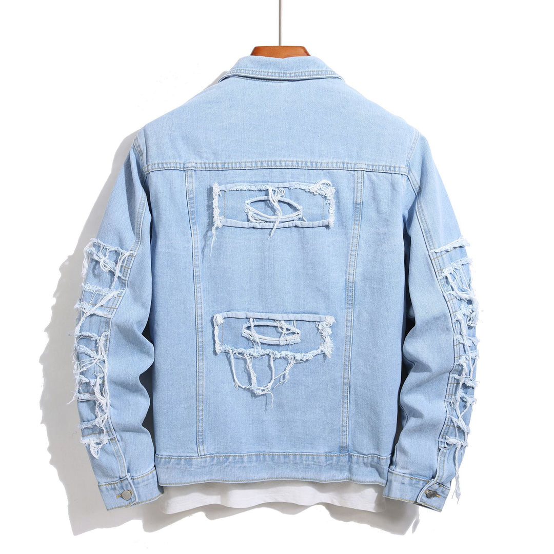 Ethan | Enfärgad Vårjacka i Denimblandning för Dam 1