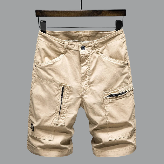Ethan | Hållbara Skräddarsydda Herr Shorts Med Fickor 0