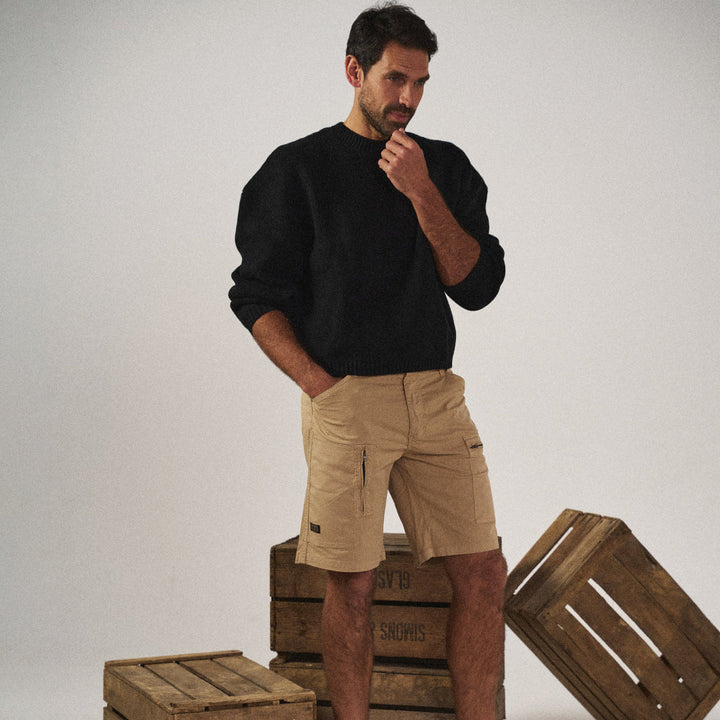 Ethan | Hållbara Skräddarsydda Herr Shorts Med Fickor 4