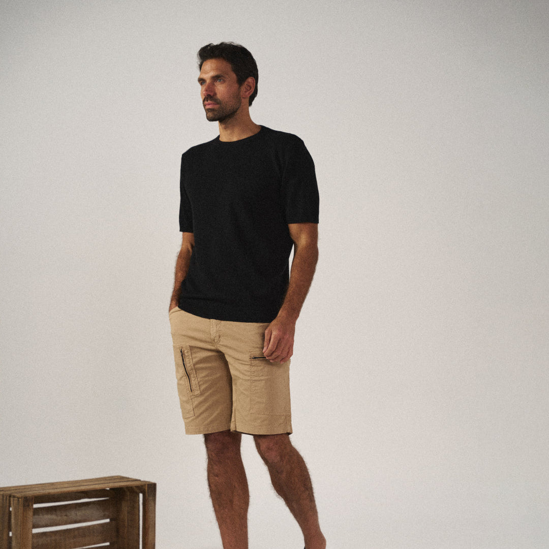 Ethan | Hållbara Skräddarsydda Herr Shorts Med Fickor 5