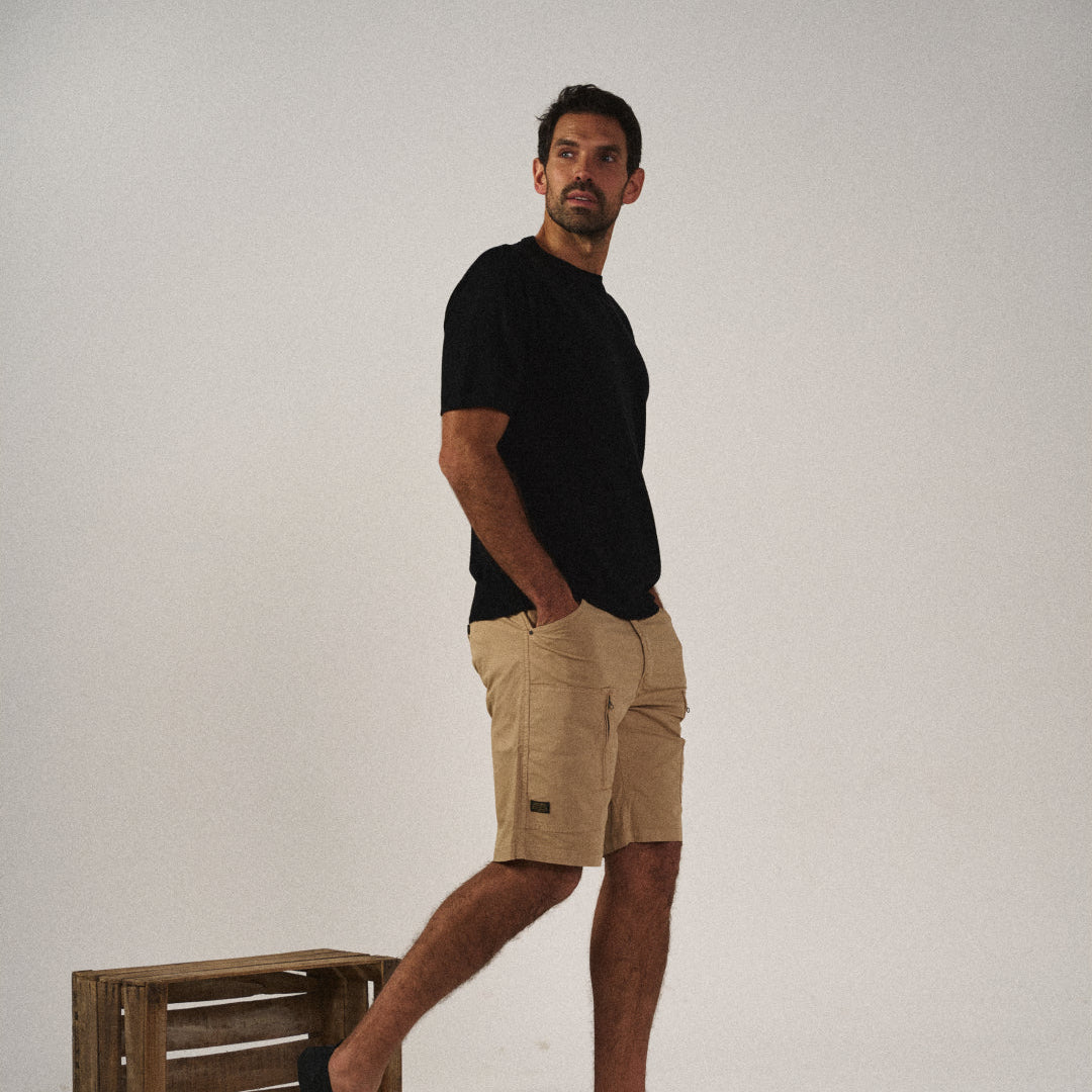 Ethan | Hållbara Skräddarsydda Herr Shorts Med Fickor 6