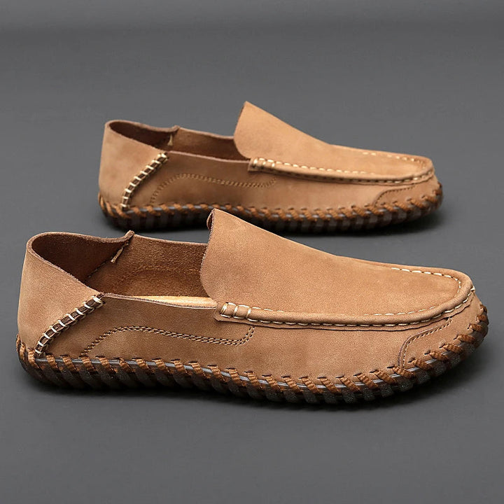 Ethan | Handbearbetade Halkfria Herrloafers 8