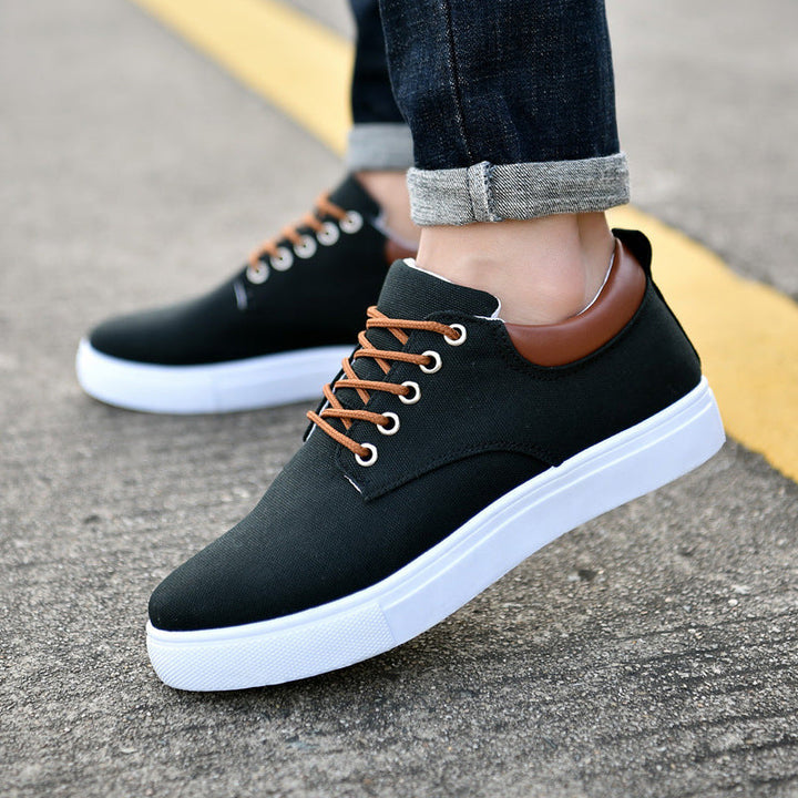 Ethan | Hög Kvalitet Canvas Sneakers 1