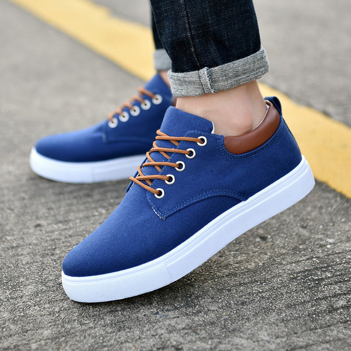 Ethan | Hög Kvalitet Canvas Sneakers 3