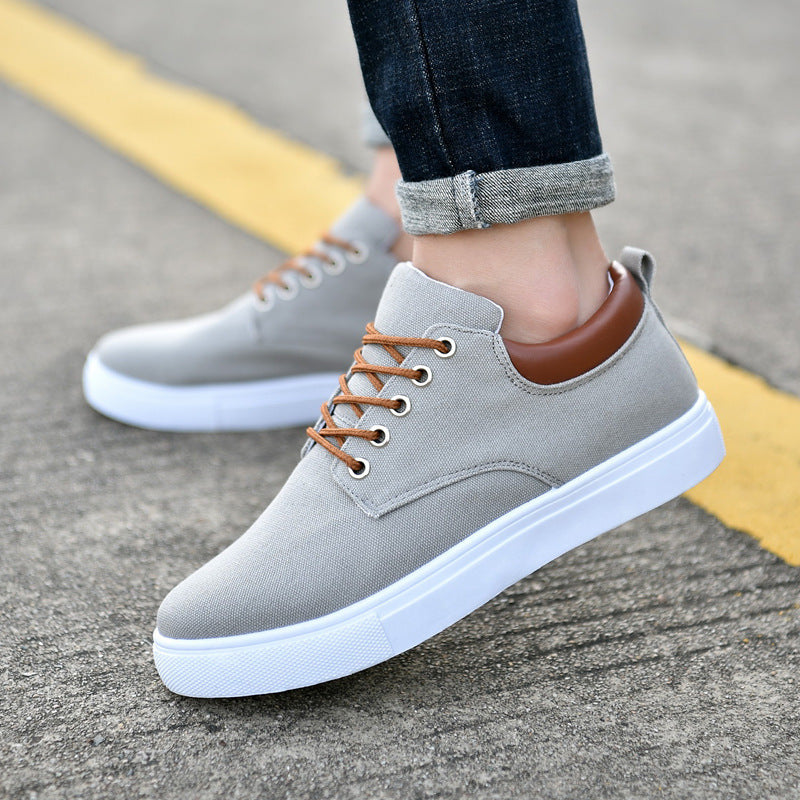 Ethan | Hög Kvalitet Canvas Sneakers 4