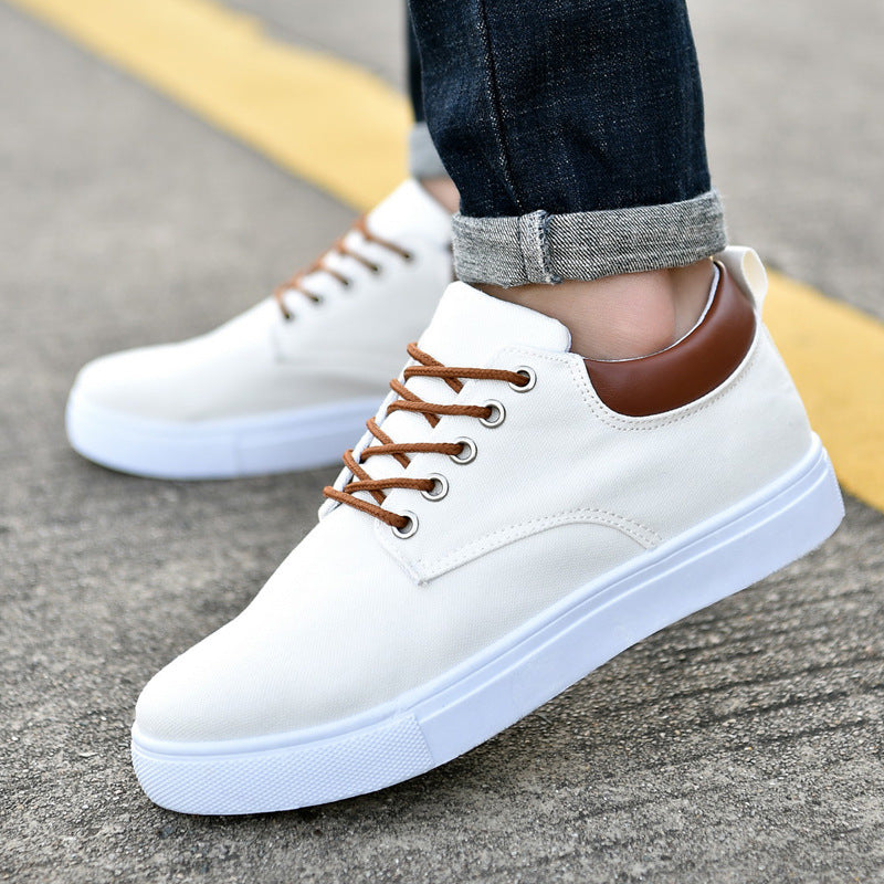 Ethan | Hög Kvalitet Canvas Sneakers 6