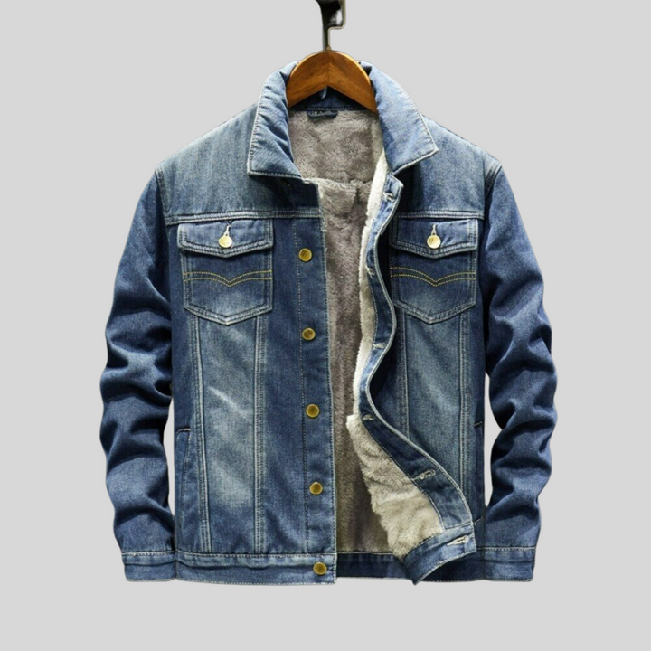 Ethan | Klassisk Långärmad Denimjacka med Tidlös Design 1