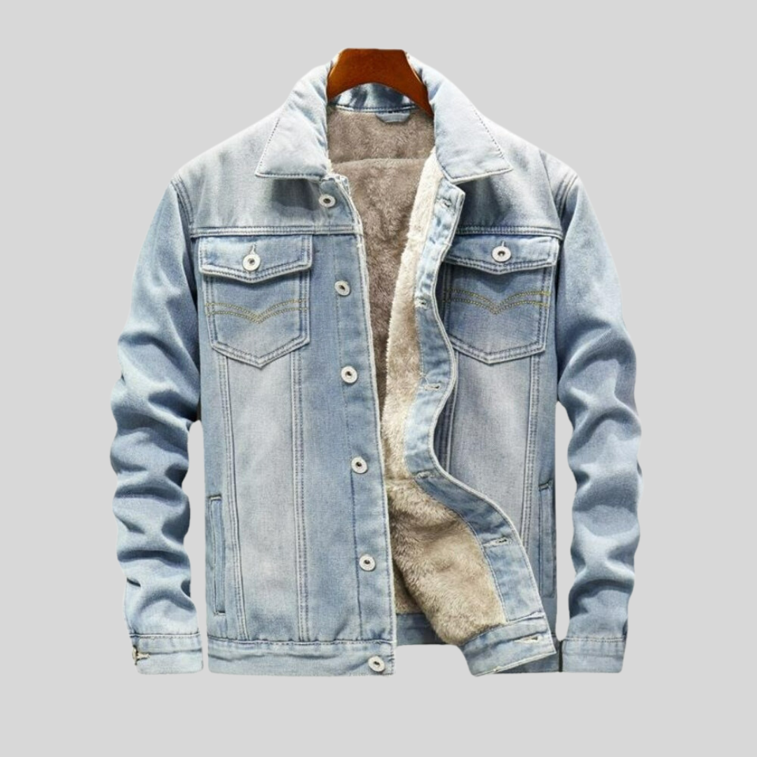 Ethan | Klassisk Långärmad Denimjacka med Tidlös Design 2