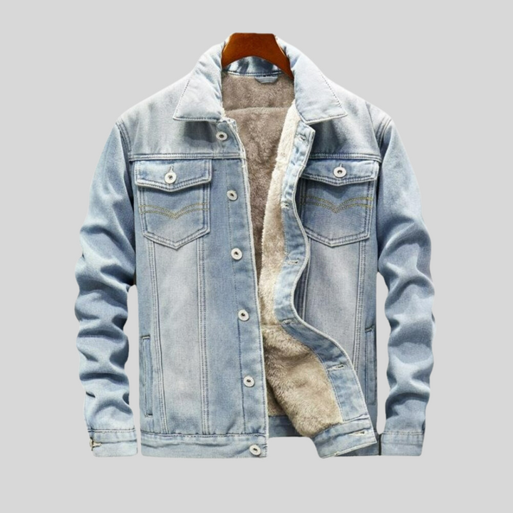 Ethan | Klassisk Långärmad Denimjacka med Tidlös Design 2