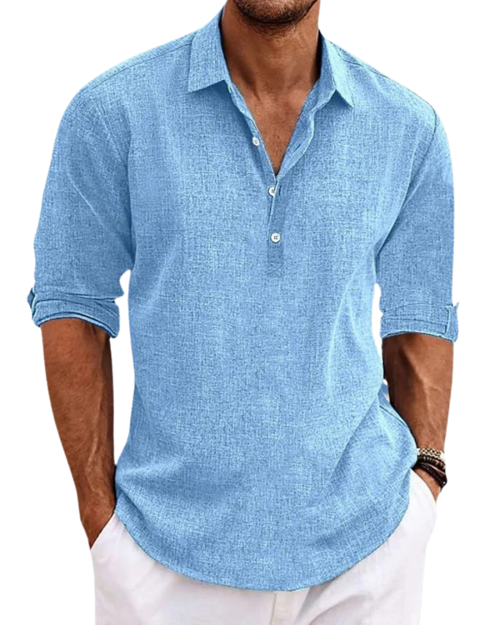 Ethan | Klassisk Långärmad Skjorta med Stilren Design 3