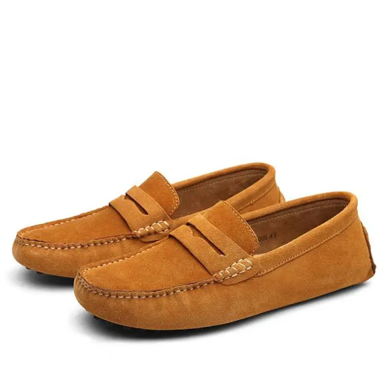 Ethan | Klassiska Bekväma Herrloafers med Gummisula 1