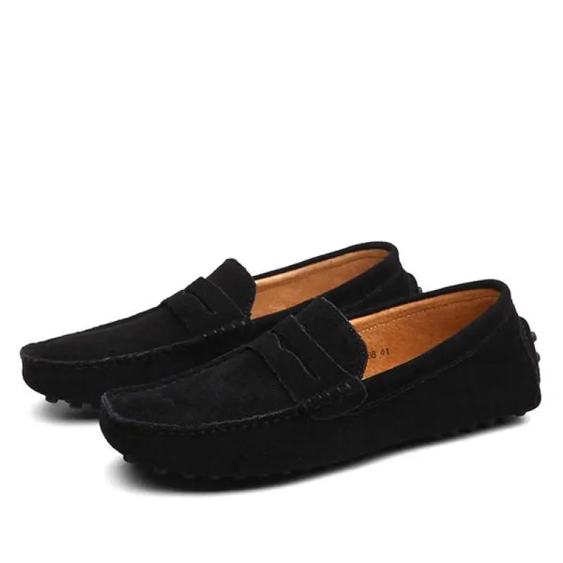 Ethan | Klassiska Bekväma Herrloafers med Gummisula 6