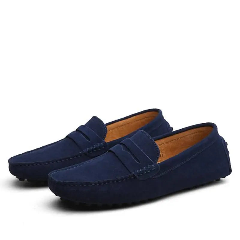 Ethan | Klassiska Bekväma Herrloafers med Gummisula 7