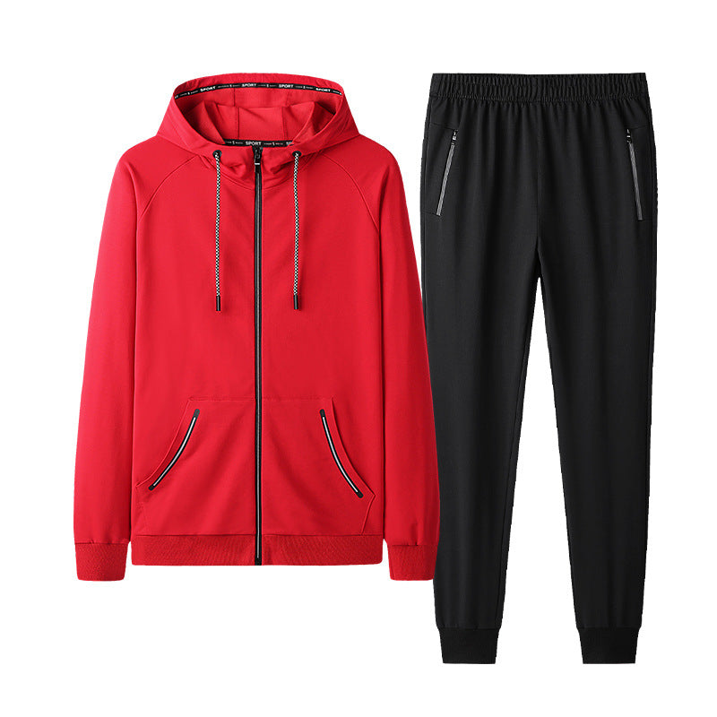 Ethan | Komfortabel Långärmad Sportset för Män 4
