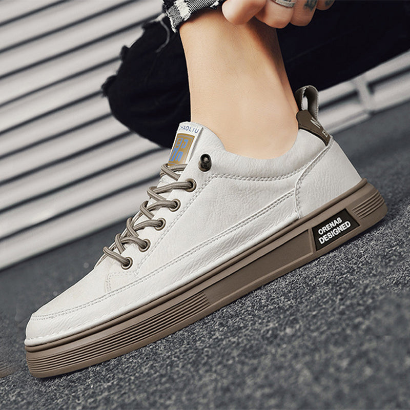Ethan | Låga Slip-On Sneakers med Gummisula 4