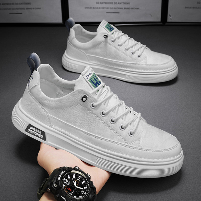 Ethan | Låga Slip-On Sneakers med Gummisula 7
