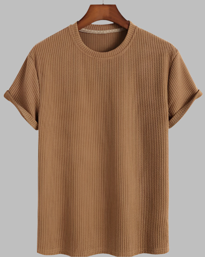 Ethan | Lätt Andningsbar Tränings T-Shirt Herr Med Rund Hals 3