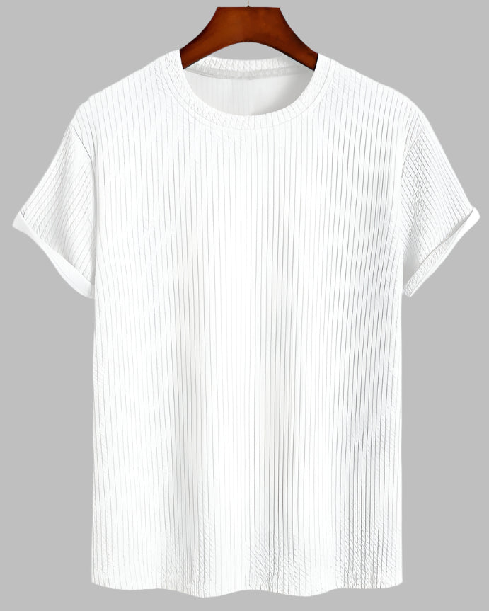 Ethan | Lätt Andningsbar Tränings T-Shirt Herr Med Rund Hals 4