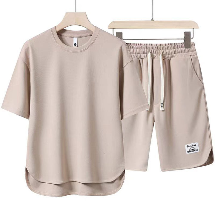 Ethan | Lätt Enfärgad Kortärmad T-shirt för Sommar 0