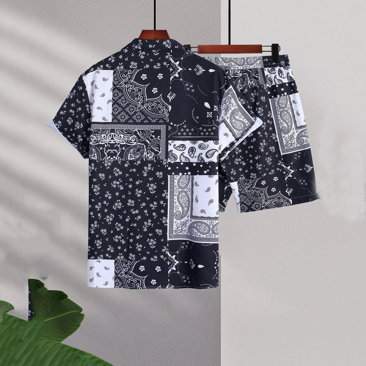 Ethan | Lätt Kortärmad Kofta och Shorts Set 3