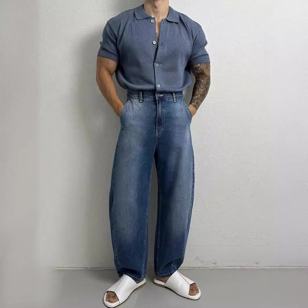 Ethan | Lätt Ventilerande Herrskjorta för Sommarbruk 0