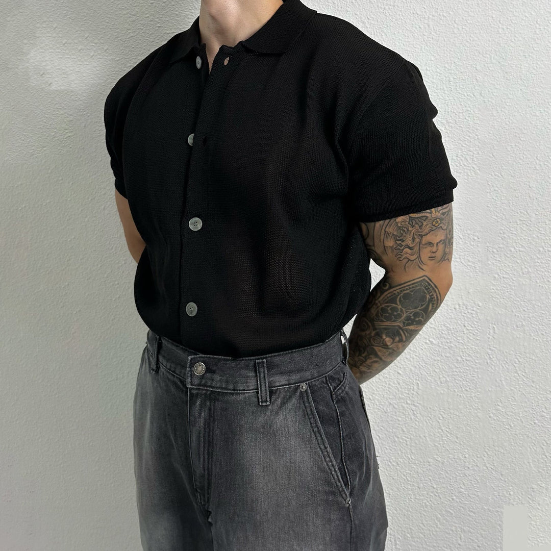 Ethan | Lätt Ventilerande Herrskjorta för Sommarbruk 1