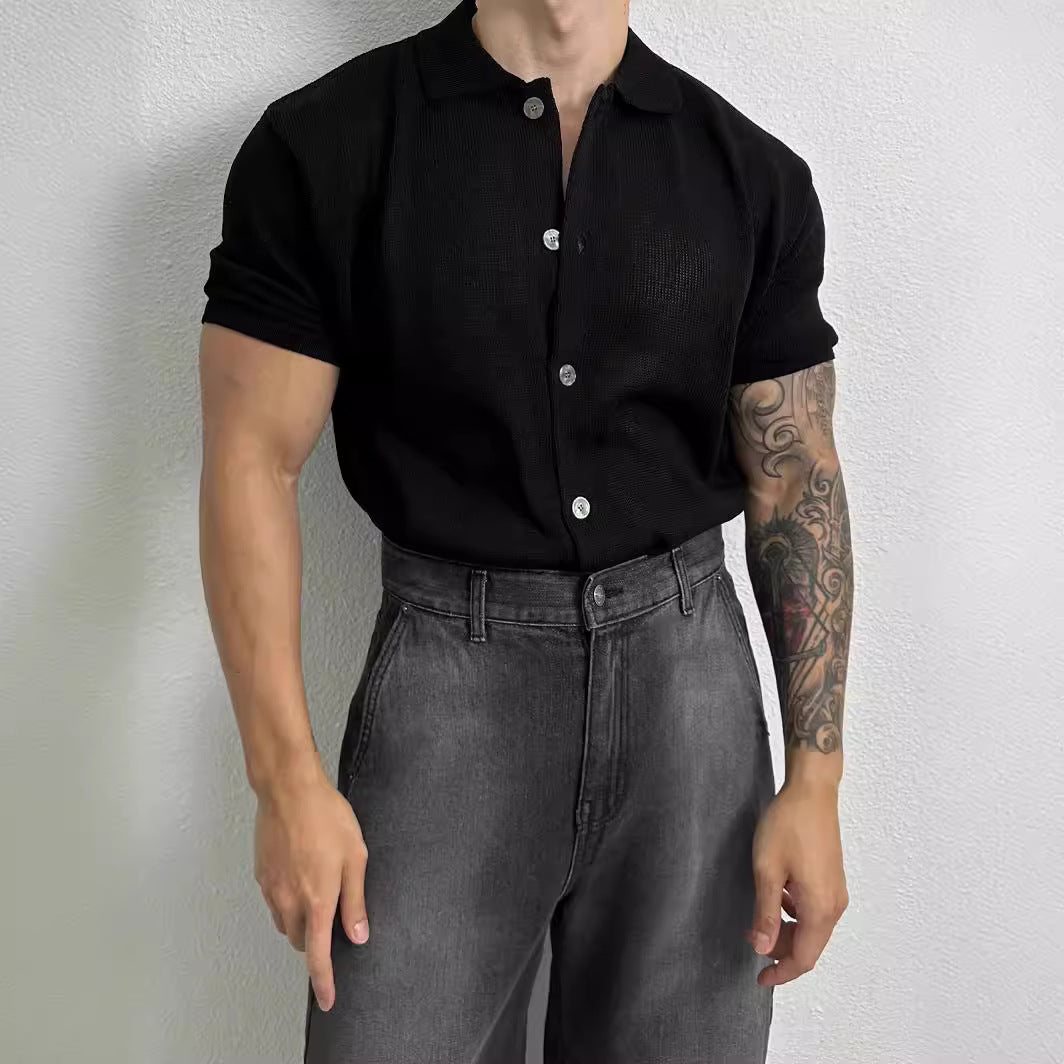 Ethan | Lätt Ventilerande Herrskjorta för Sommarbruk 2