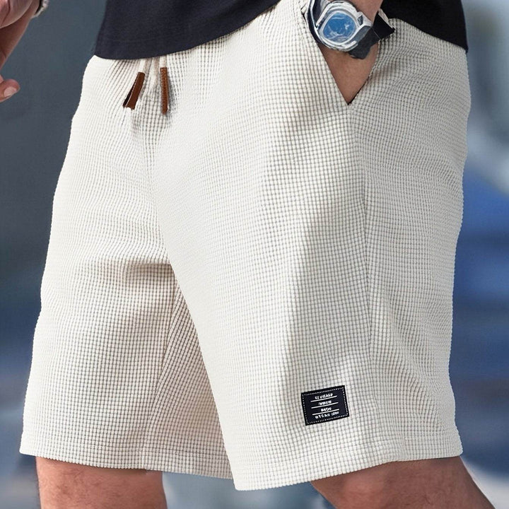Ethan | Lätta Justerbara Herrshorts Med Fickor 0