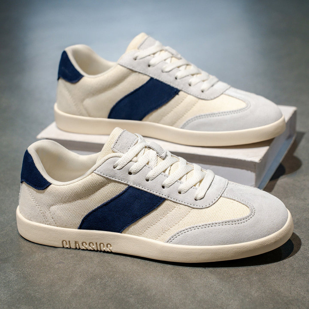 Ethan | Lätta Komfortabla Sneakers med Canvas-Ovandel 0