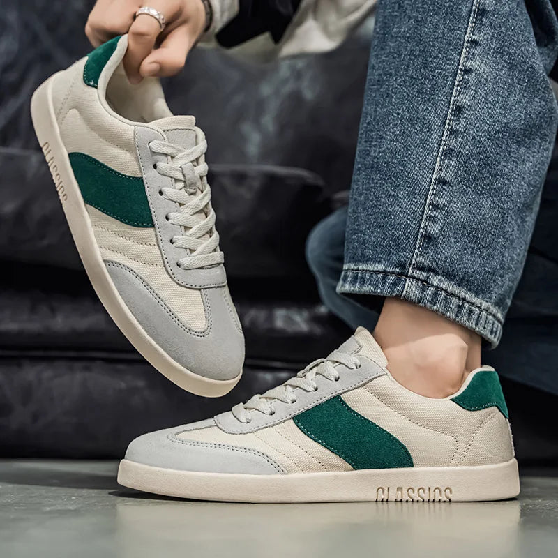 Ethan | Lätta Komfortabla Sneakers med Canvas-Ovandel 7