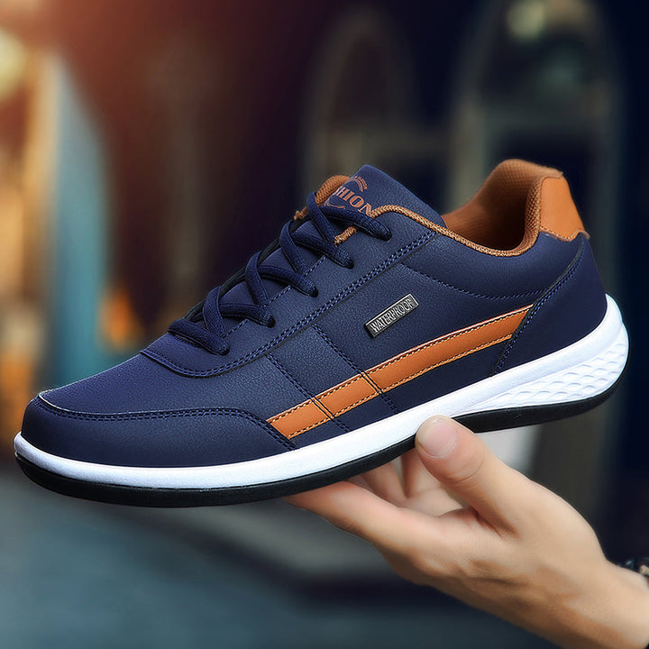 Ethan | Lätta Snygga Herrsneakers med Mesh och Tjock Sula 2