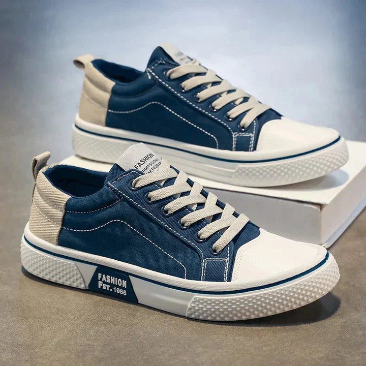Ethan | Lätta Sportiga Sneakers med Andningsbar Canvas och Gummisula 1