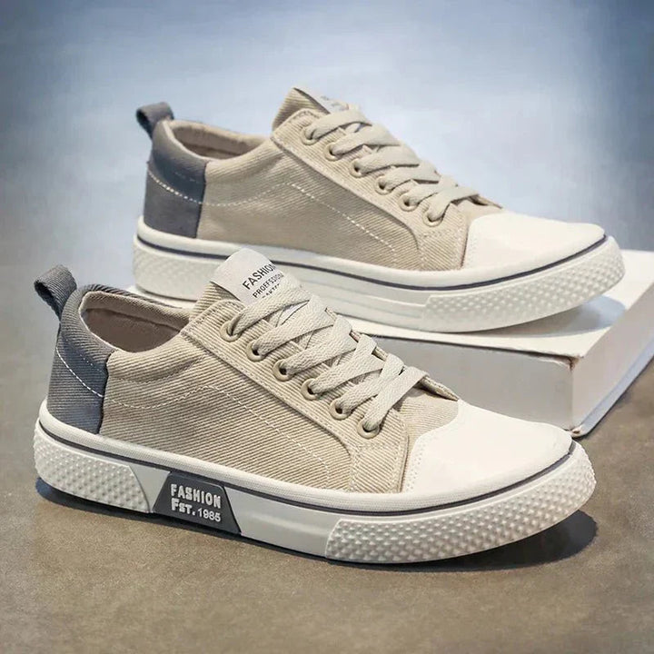 Ethan | Lätta Sportiga Sneakers med Andningsbar Canvas och Gummisula 3