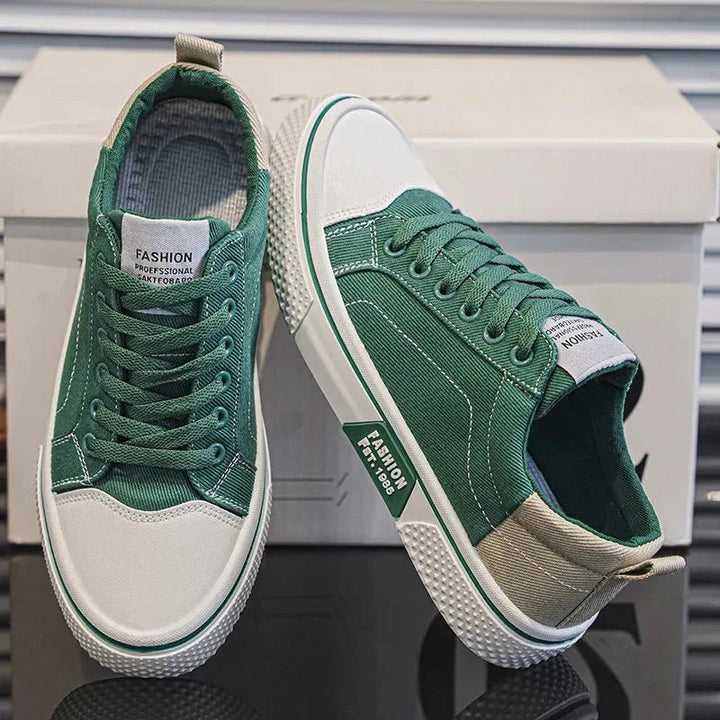 Ethan | Lätta Sportiga Sneakers med Andningsbar Canvas och Gummisula 5