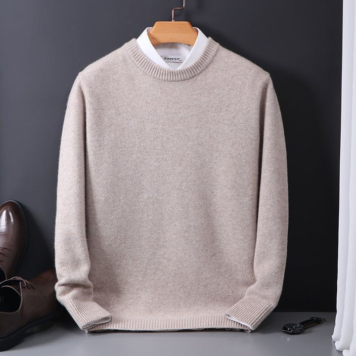 Ethan | Loose Cozy Hösttröja med Rund Hals 1