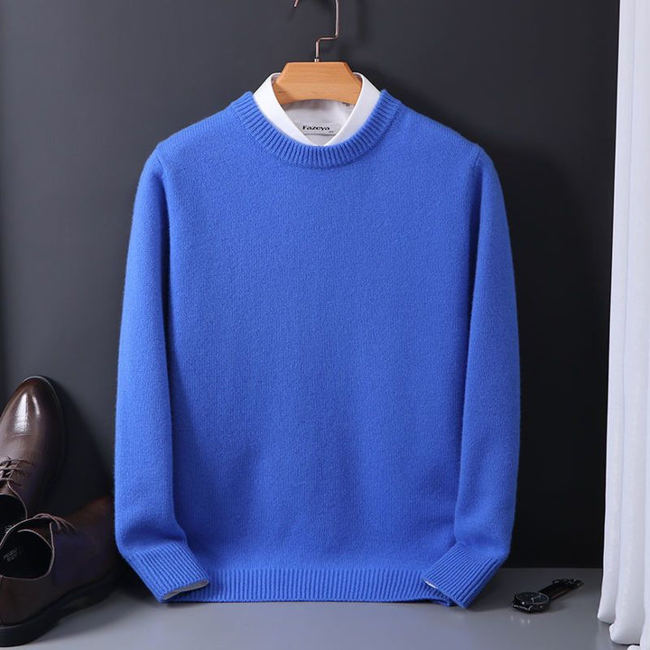 Ethan | Loose Cozy Hösttröja med Rund Hals 2