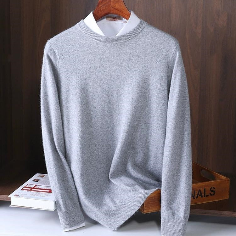 Ethan | Loose Cozy Hösttröja med Rund Hals 6