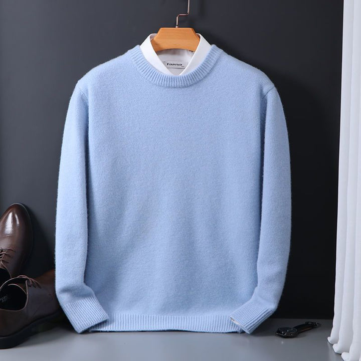 Ethan | Loose Cozy Hösttröja med Rund Hals 7