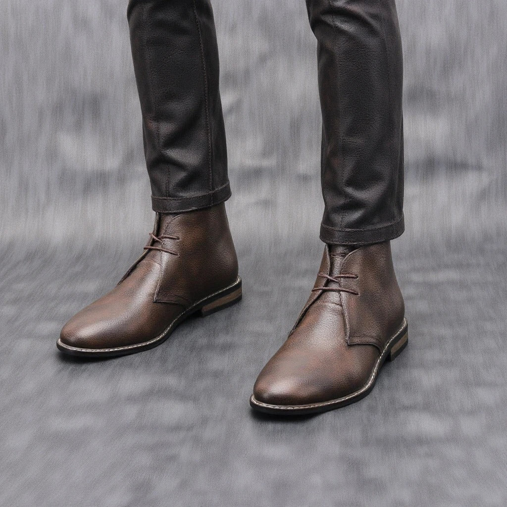 Ethan | Matt Finish Herrstövlar med Minimalistisk Design 1