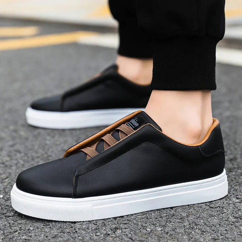 Ethan | Minimalistiska Sneakers med Flexibel Yttersula 4