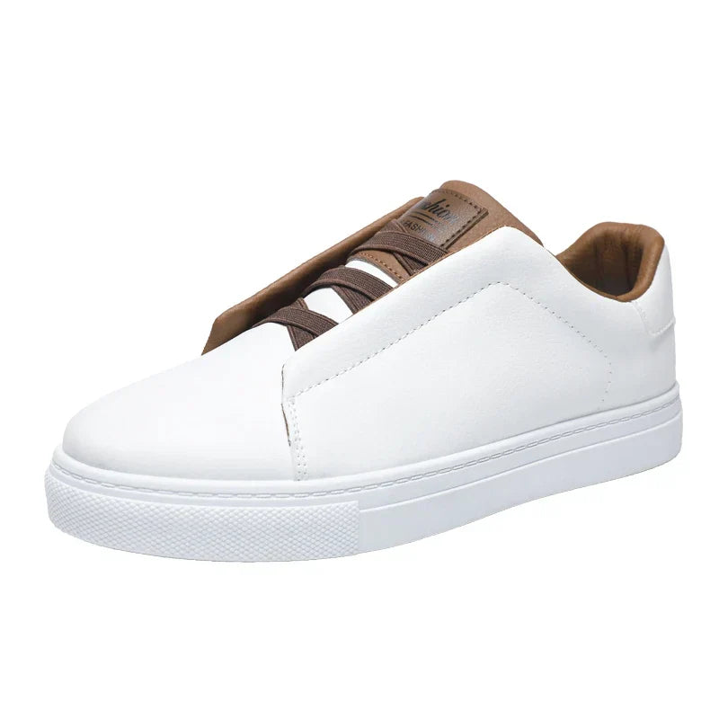 Ethan | Minimalistiska Sneakers med Flexibel Yttersula 8