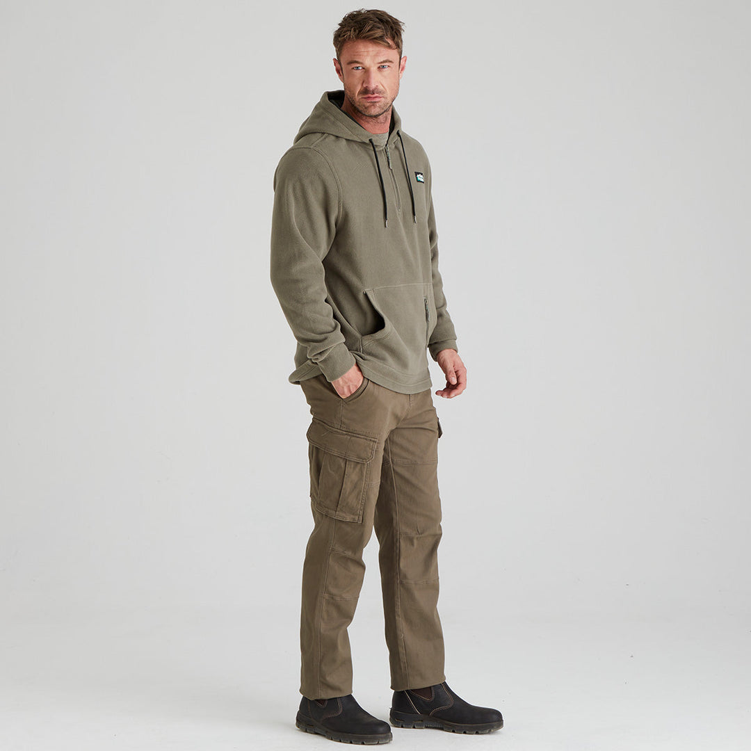 Ethan | Modern Funktionell Höst Hoodie med Kvartsdragkedja 0