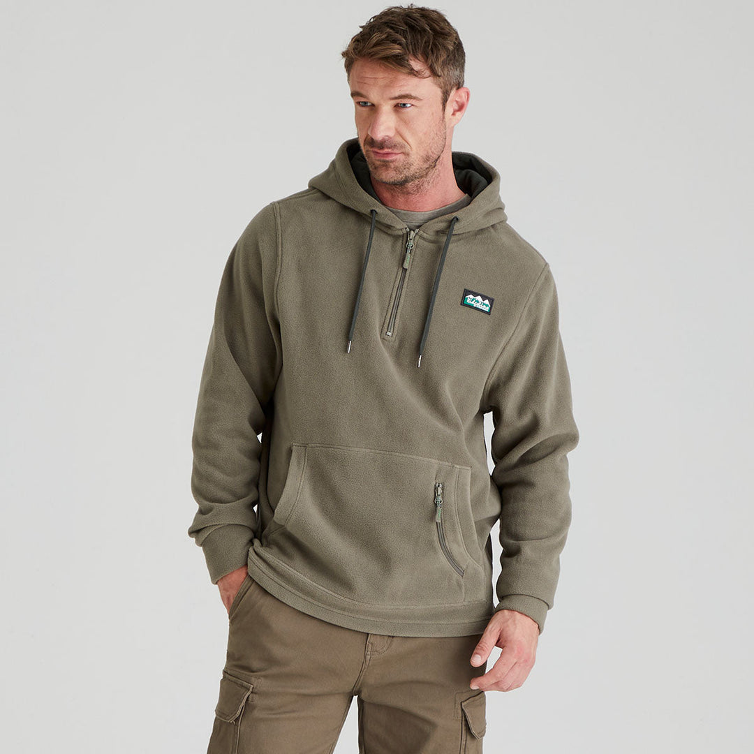 Ethan | Modern Funktionell Höst Hoodie med Kvartsdragkedja 1
