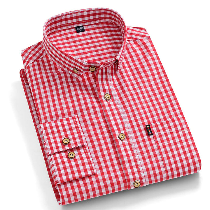 Ethan | Modern Slim Fit Skjorta med Fyrkantig Krage 3