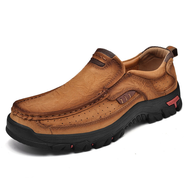 Ethan | Ortopediska Halkfria Slip-On-Skor för Män 0