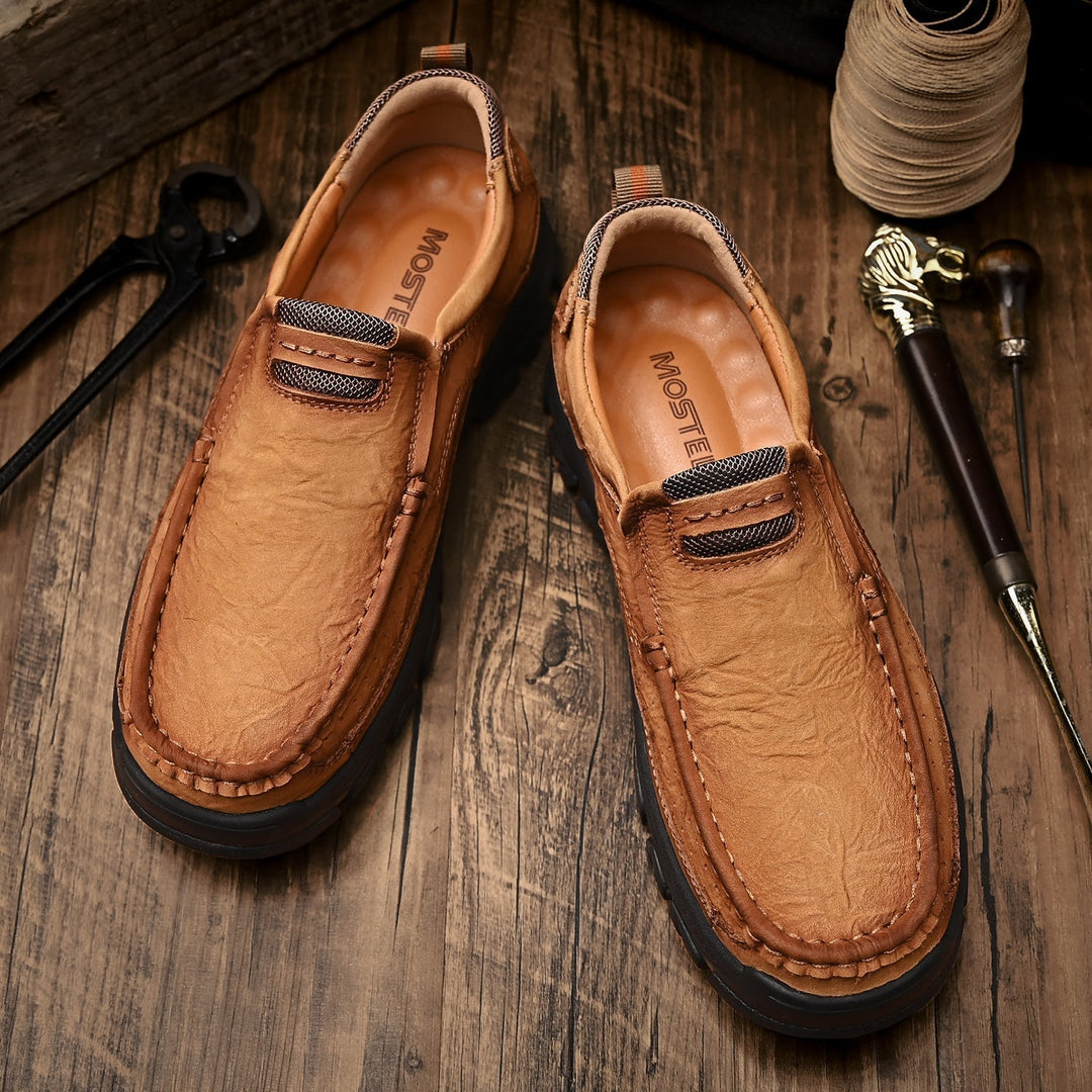 Ethan | Ortopediska Halkfria Slip-On-Skor för Män 6