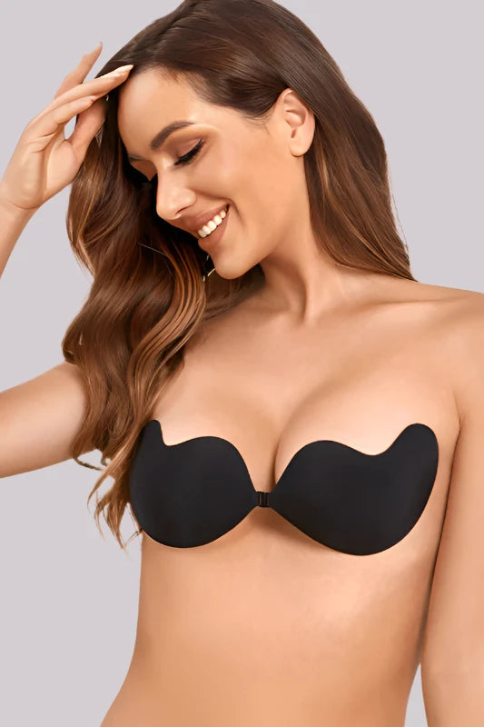 Ethan | Osynlig Axelbandslös Push-Up BH Med Bekväm Design 0