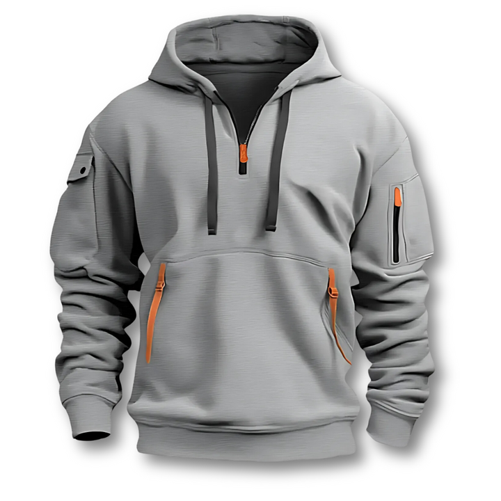 Ethan | Praktisk Justerbar Hoodie med Känguruficka 0