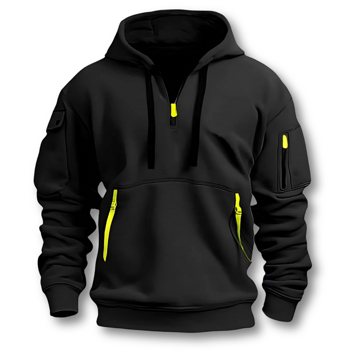 Ethan | Praktisk Justerbar Hoodie med Känguruficka 3