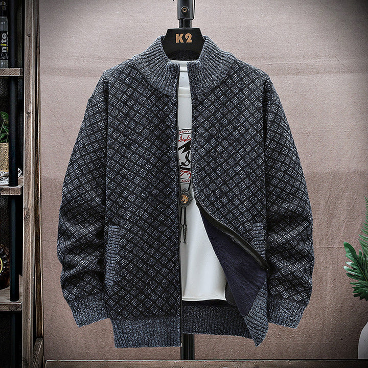 Ethan | Praktisk Långärmad Sweatercoat 1